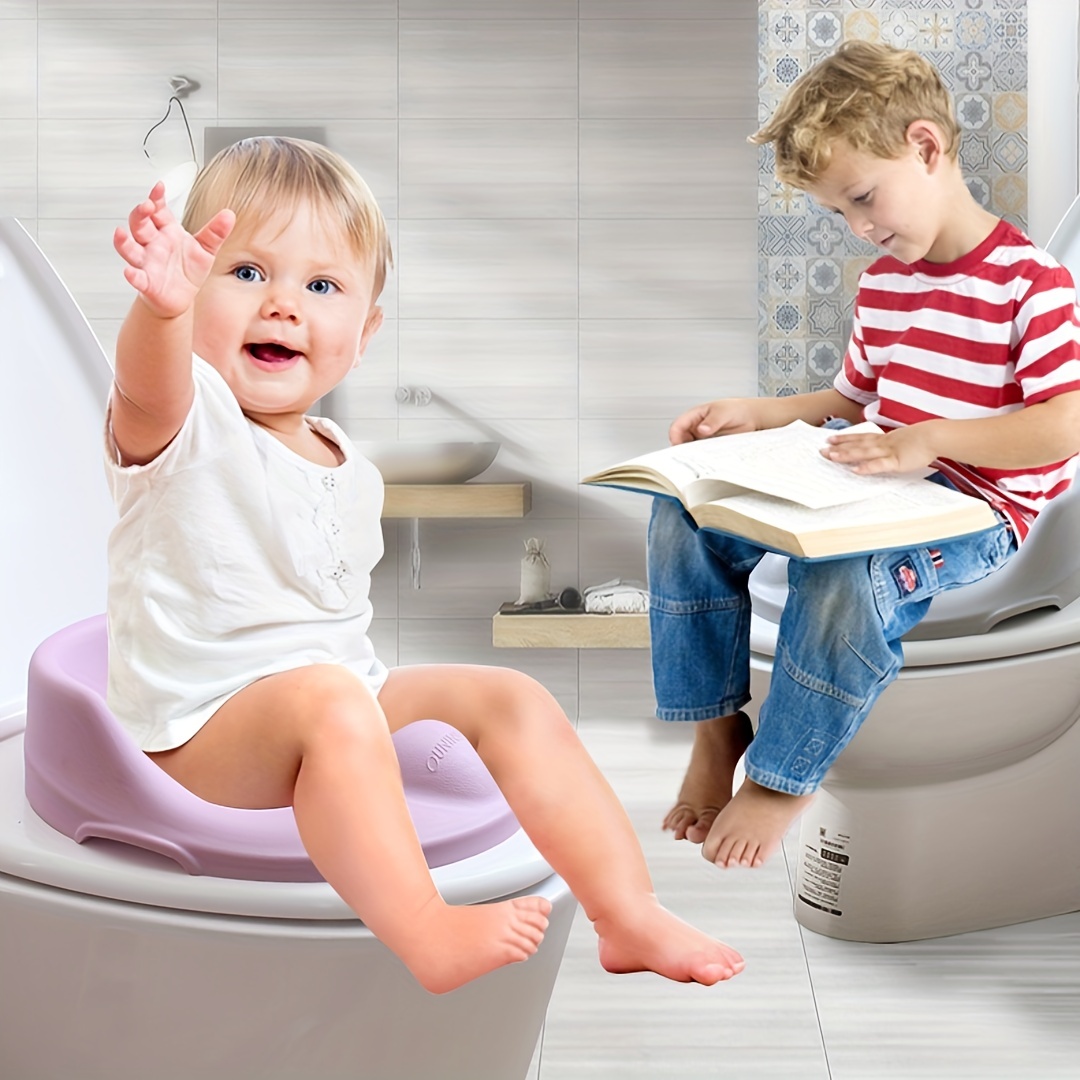 Asiento Inodoro Entrenamiento Ir Baño Niños Niñas - Temu