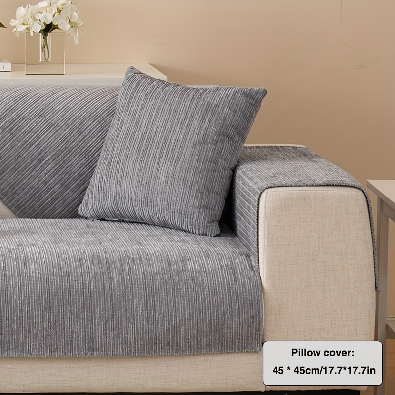 Housse De Canapé Anti-taches Matelassée - Motif Carreaux Beige Pays De Galles - Imperméable - Tailles 1 à 4 Places