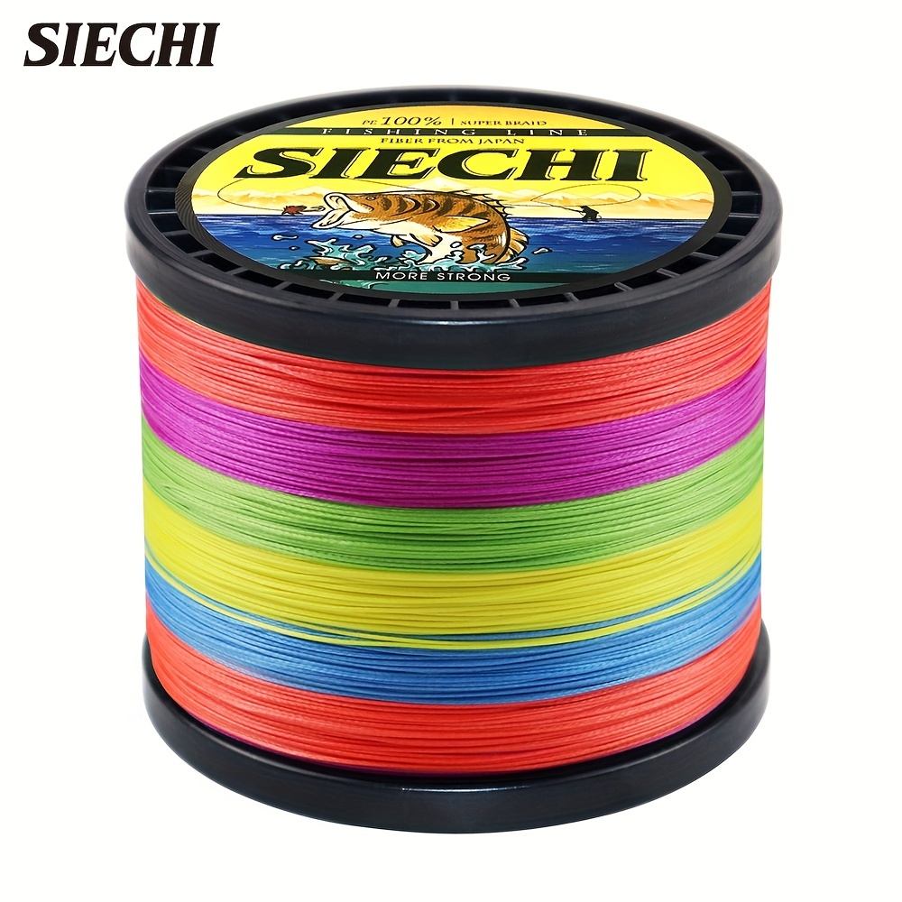 Strong 12 Strands Wear Resistant Braided Fishing Line 100m 300m