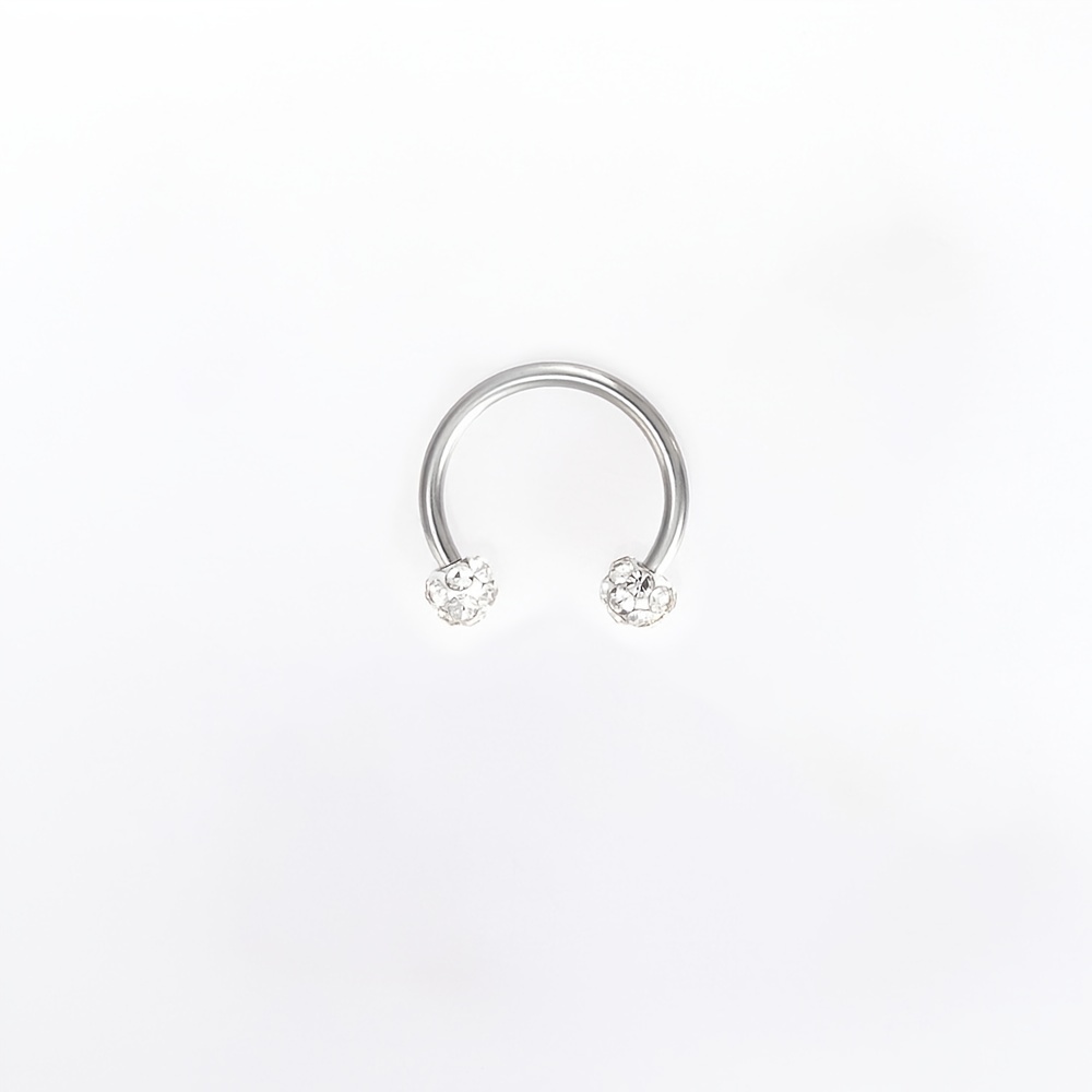 Sterling silver septum on sale horseshoe