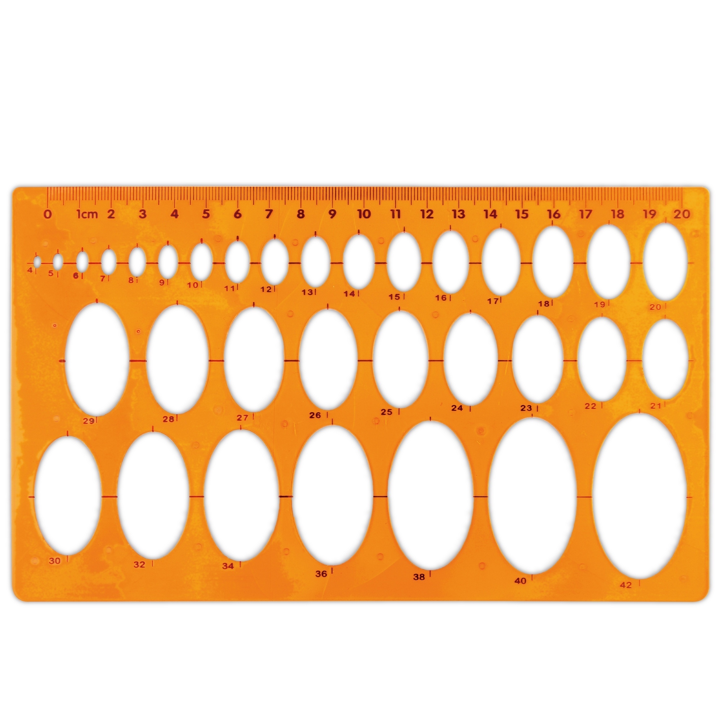 Oval Templates Ruler Measuring Templates Ruler Digital Temu
