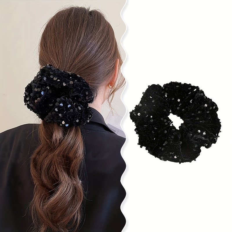 Elastico Per Capelli Con Farfalla Glitterata Anello Per Capelli Per Bambini  Porta Coda Di Cavallo Per Ragazze, Accessori Elastici Per Capelli