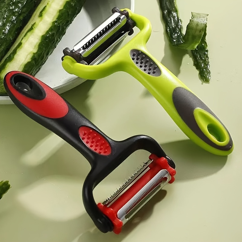 3-in-1 Multifunctional Fruit & Vegetable Peeler, Paring Knife, Grater &  Shredder - The Ultimate Kitchen Tool!