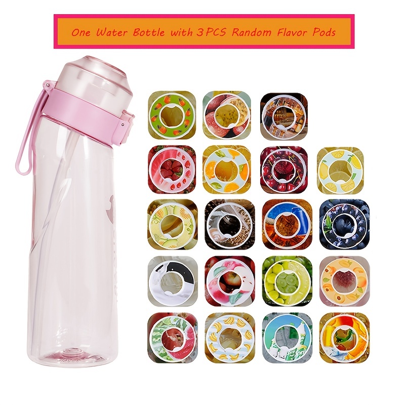 7 Flavors Air Water Bottle Taste Pod For 650ml Flavored Air Up Water  Bottle, New Fruit Scent Ring, 0 Sugar And 0 Calories For Flavored Water  Bottles