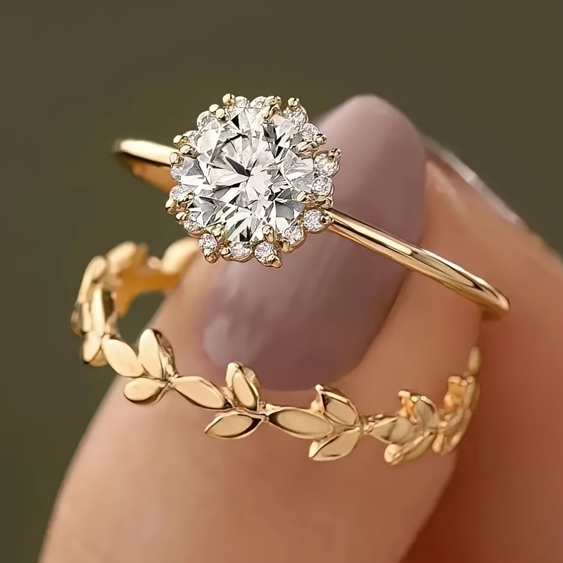 Anillos Niños Anillos Princesa Niñas Diamantes Imitación - Temu