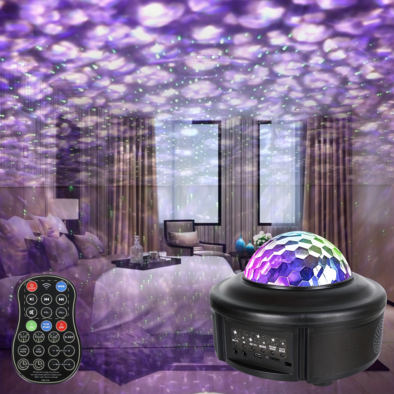 Projecteur de galaxie intelligent Led, projecteur étoile, décoration de  chambre à coucher, veilleuse, ciel étoilé, projecteur