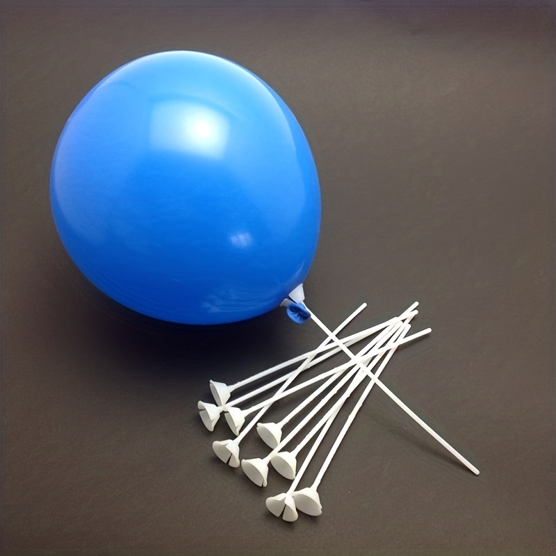Latex Balloon Stick Macaron Balloons Holder Sticks With Cup - Temu Israel