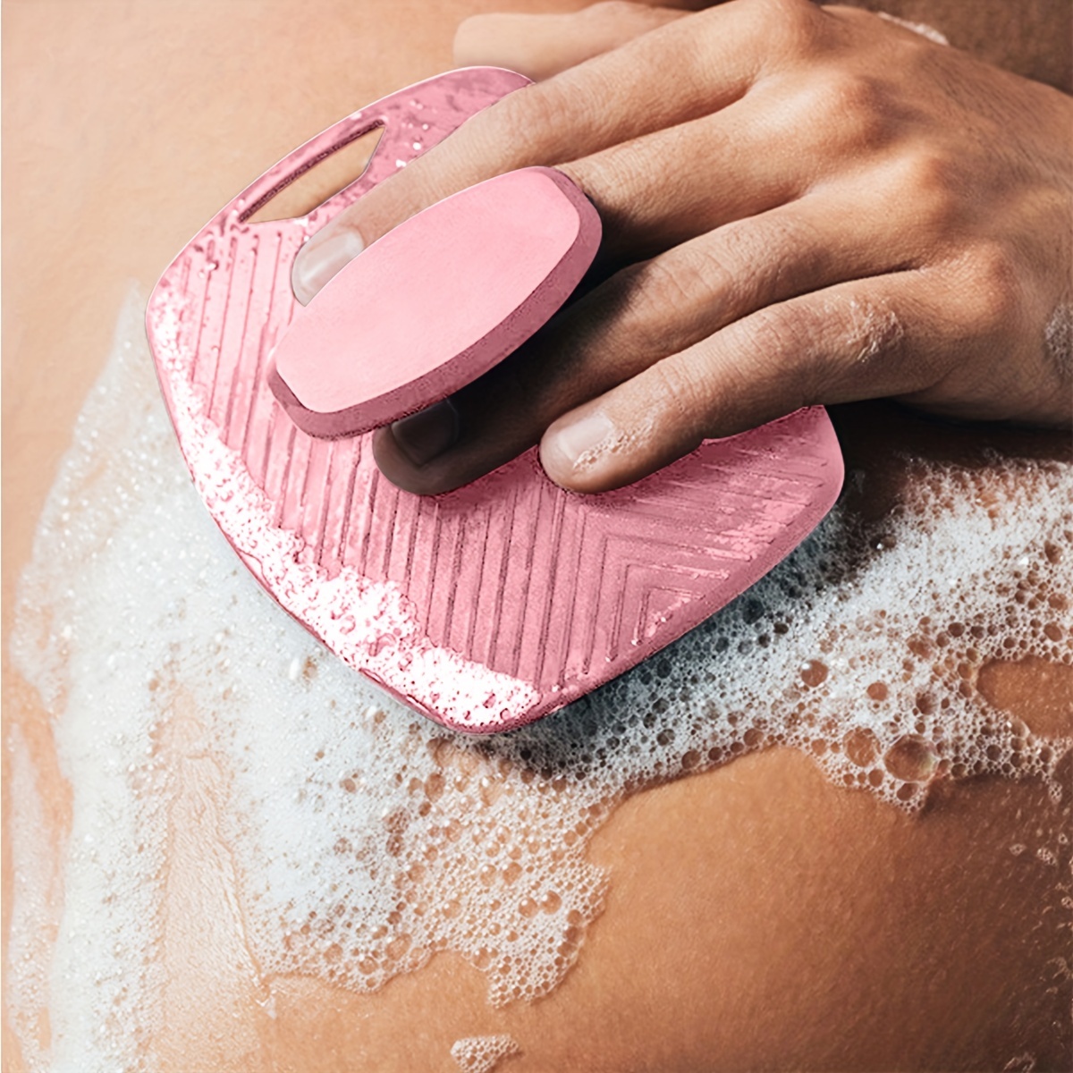 Non slip Silicone Shower Massage Brush For Exfoliating And - Temu