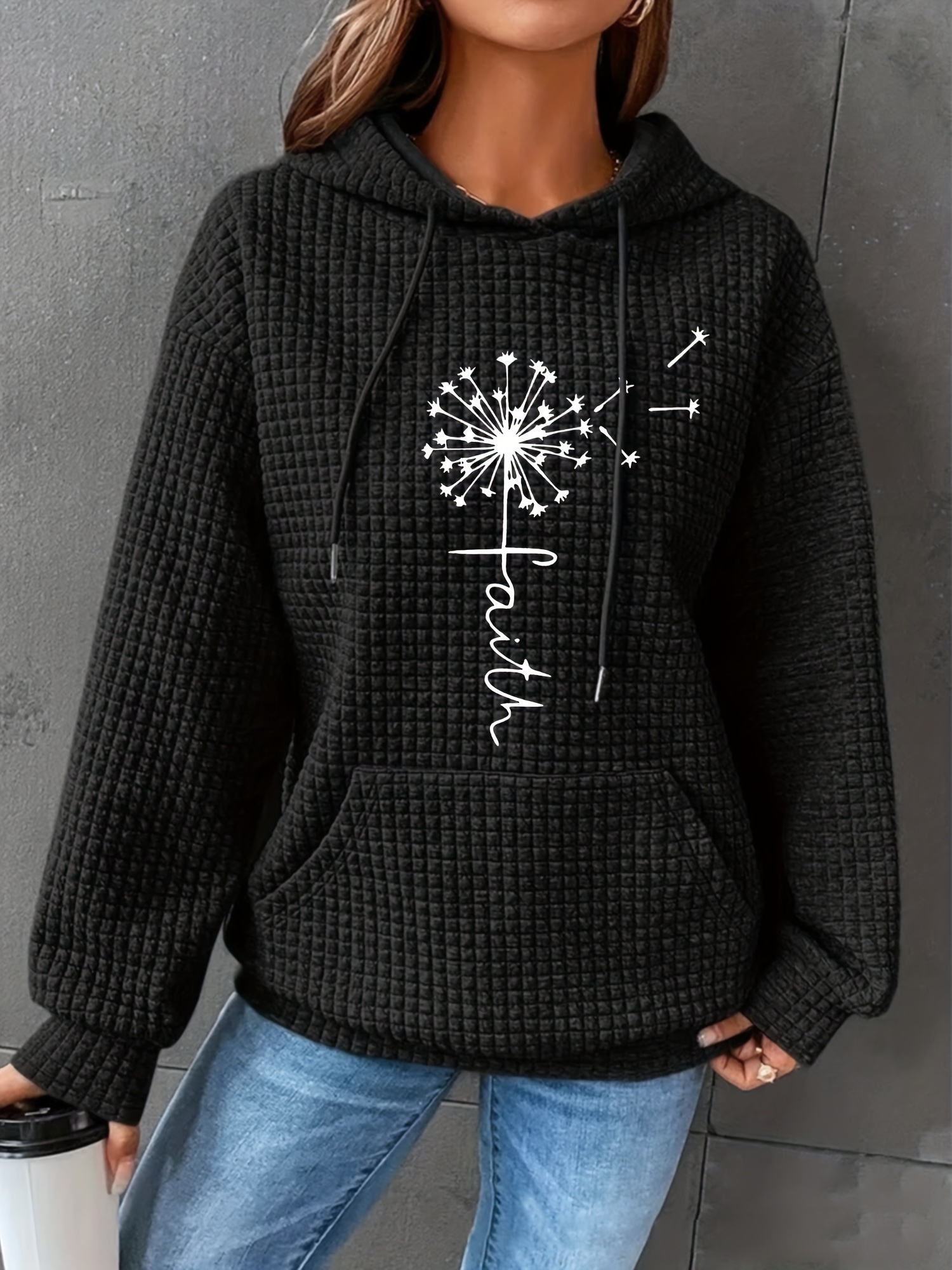 Faith 2025 dandelion sweatshirt