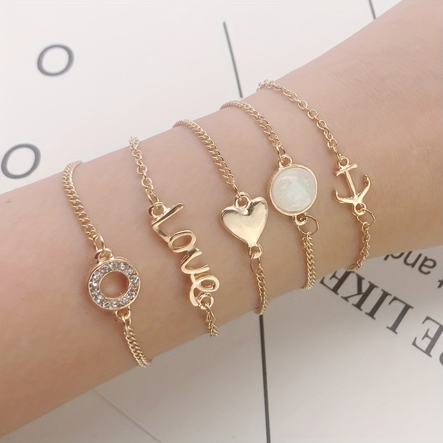 Love Letters Bracelet Set