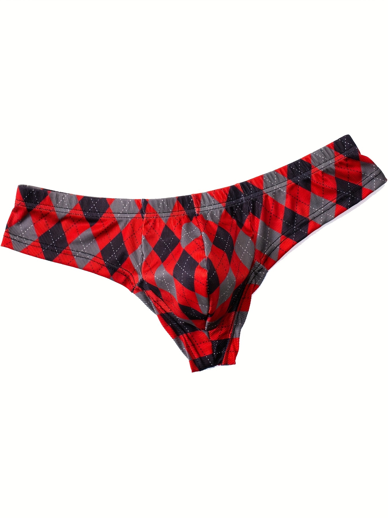 Men's Fashion Sexy Thongs Underwear Letters Print Thin - Temu Canada