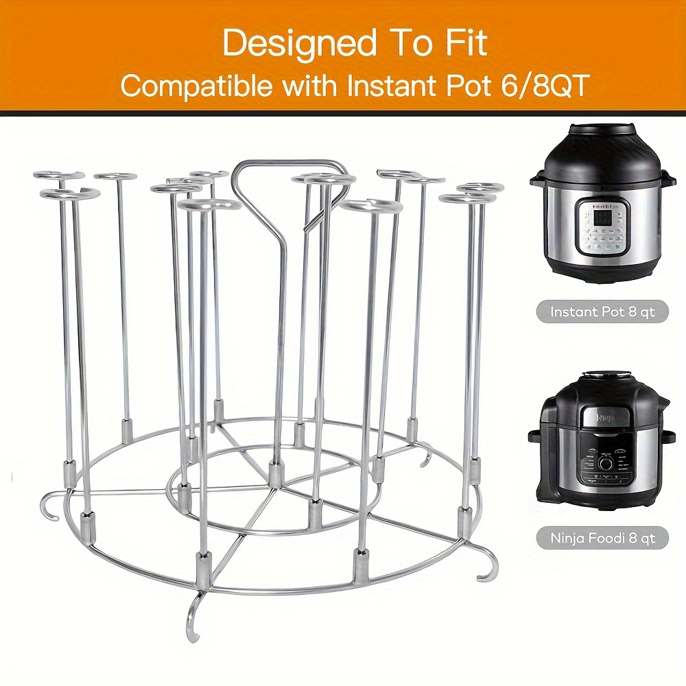  Air Fryer Rack Accessories Compatible with Instant Pot