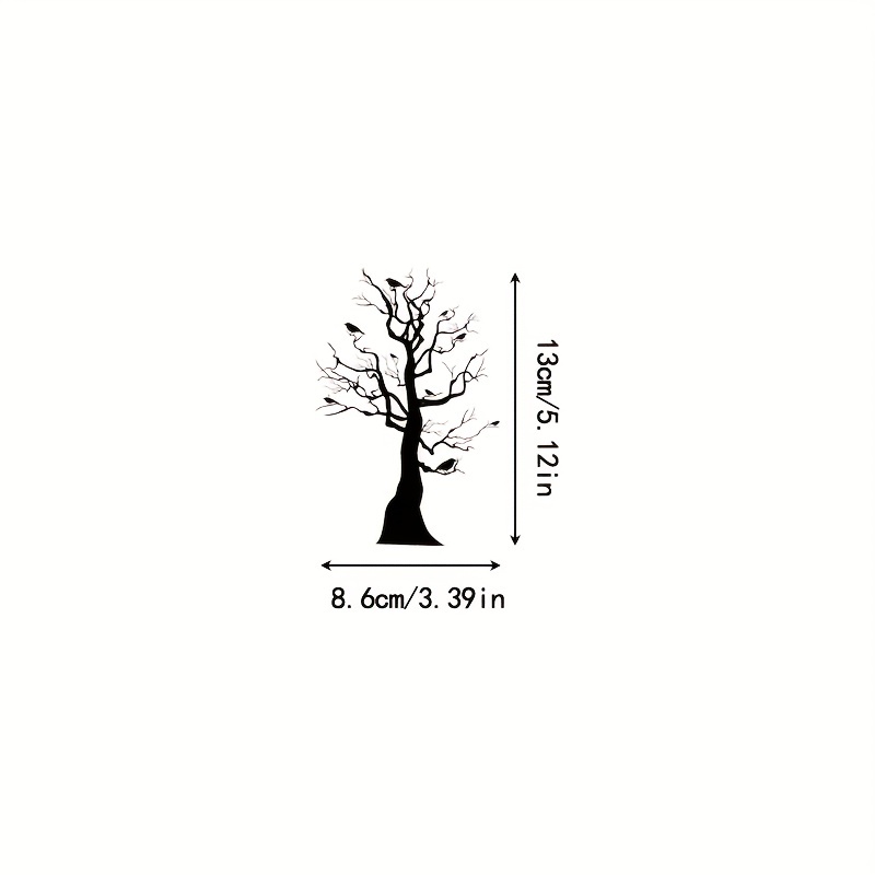Sticker Silhouette of tree without leaf 2 