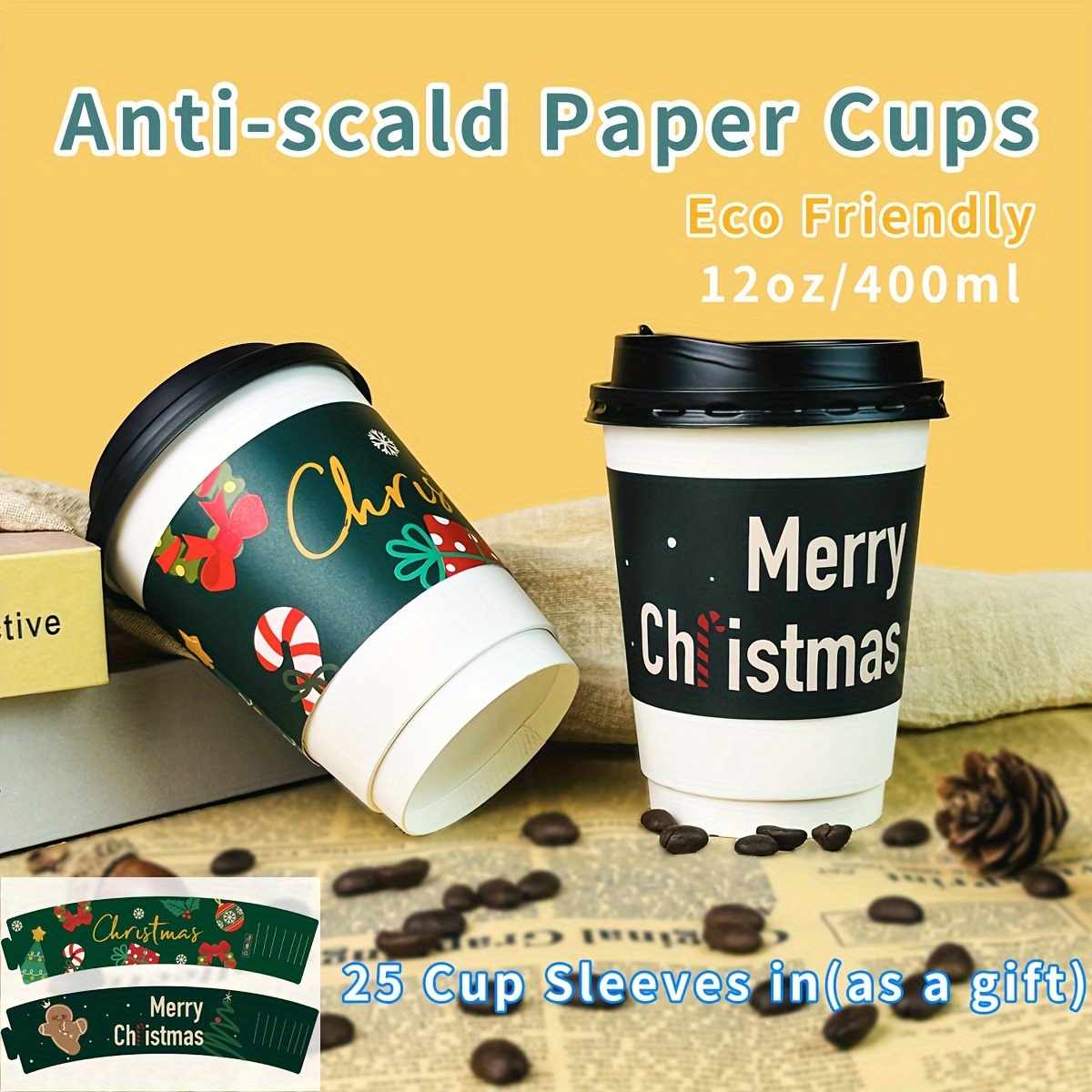 Happy Holidays Frosted Plastic Cups, Christmas Holiday Cups, Holiday Party Plastic  Cup for Beer, Christmas Party Favors, Christmas Cup 125 