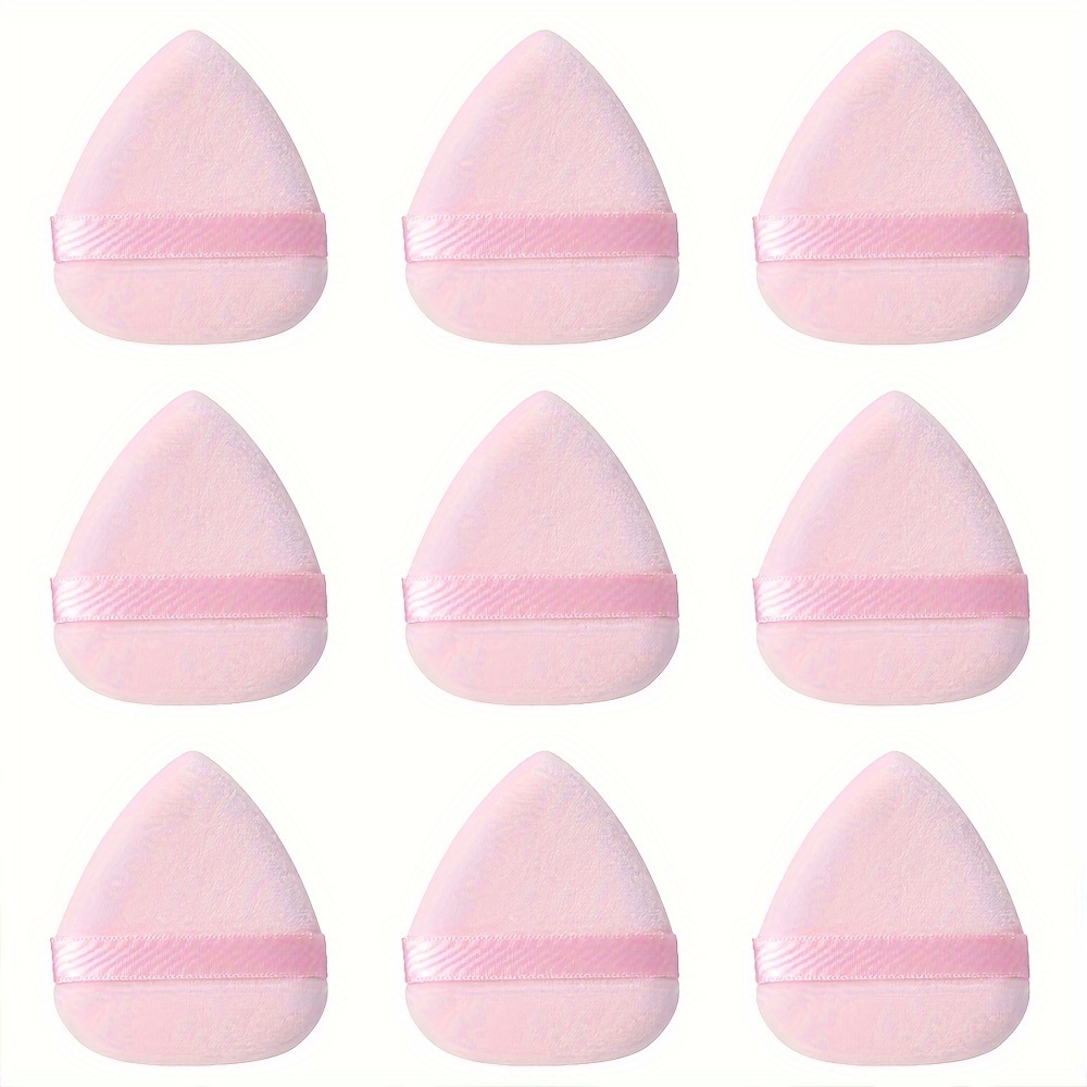 Triángulo esponja polvo esponjas cosméticos puff mini algodón suave  maquillaje Too ☀