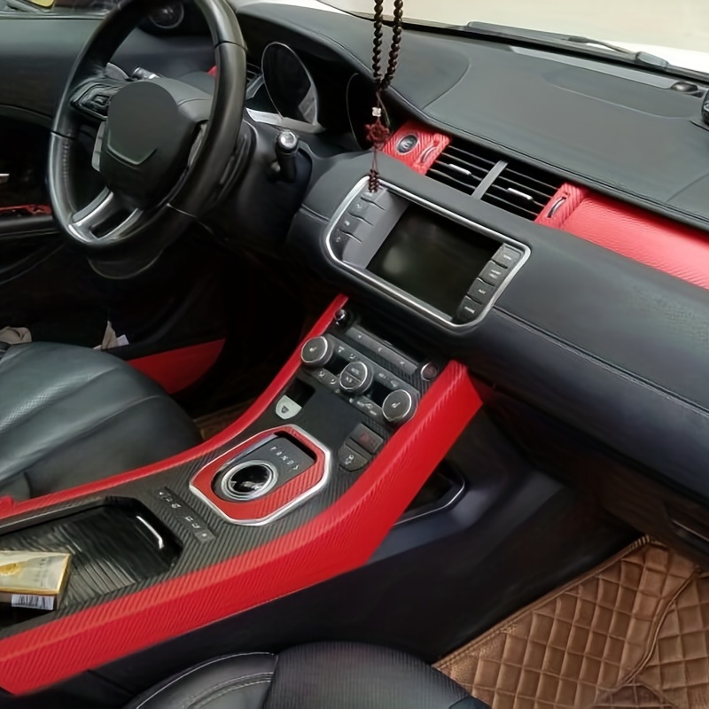 Range Rover Evoque Innenraumzentralsteuerungstafel Türgriff  Kohlefaser-aufkleber Aufkleber Auto-styling-zubehör, Verpassen Nicht  Tollen Angebote