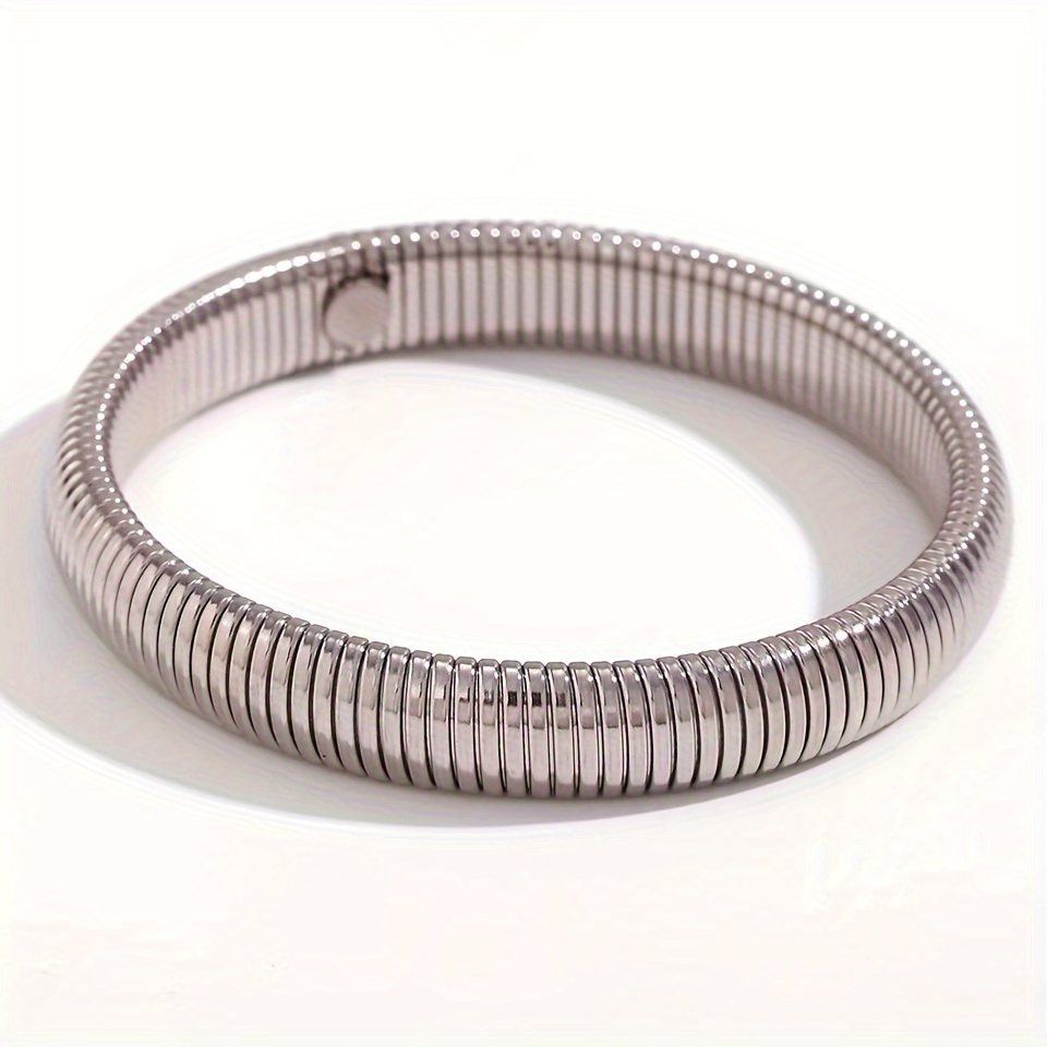 Stainless steel 2025 stretch bracelet