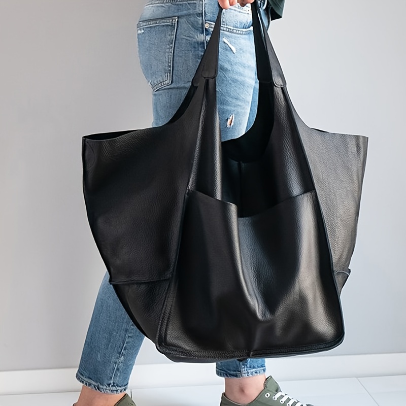 Leather Large Tote Purse