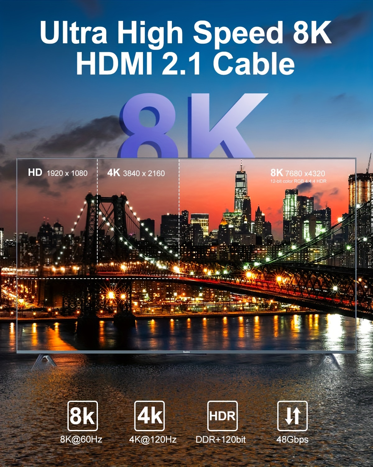 Duttek Adaptador HDMI 8K de 90 Grados,HDMI 2.1 de ángulo descendente Macho  a Hembra Extensión,Conector HDMI a HDMI Compatible con  8K@60Hz,HDR,Dolby,eARC,HDCP2.3 para Laptopl,PC,Monitor,Roku TV-2 Pack :  : Electrónica