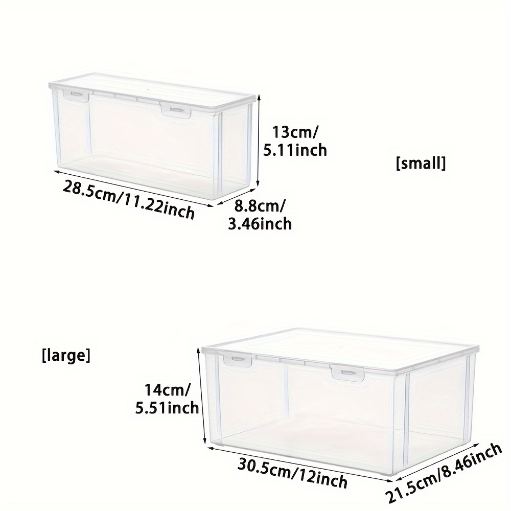 Transparent Plastic Toast Bread Storage Box, Food Storage Container,  Multifunctional Airtight Organizer For Kitchen, Kitchen Gadgets, Kitchen  Accessories, Kitchen Stuffs - Temu