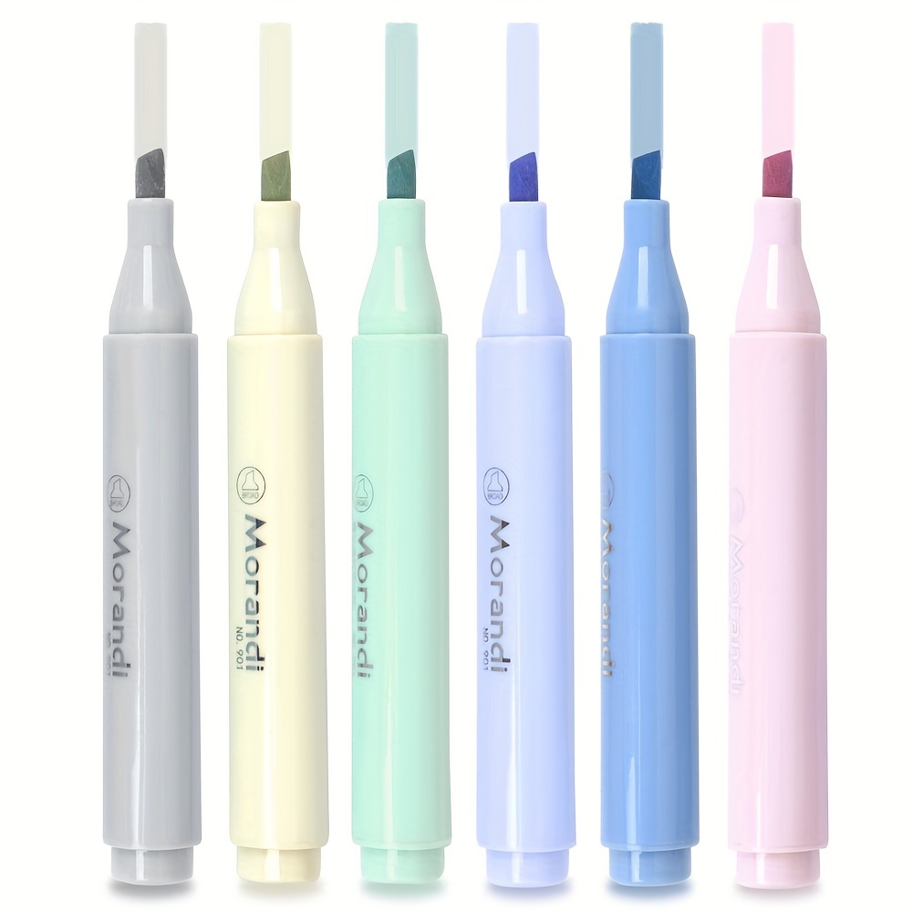 Aesthetic Highlighters: Soft Tip No Bleed 12 Vibrant Colors - Temu