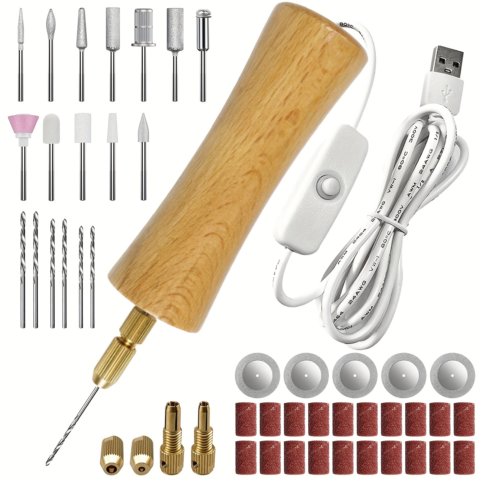 Electric Hand Drill Tools Set For Resin Casting Molds - Temu