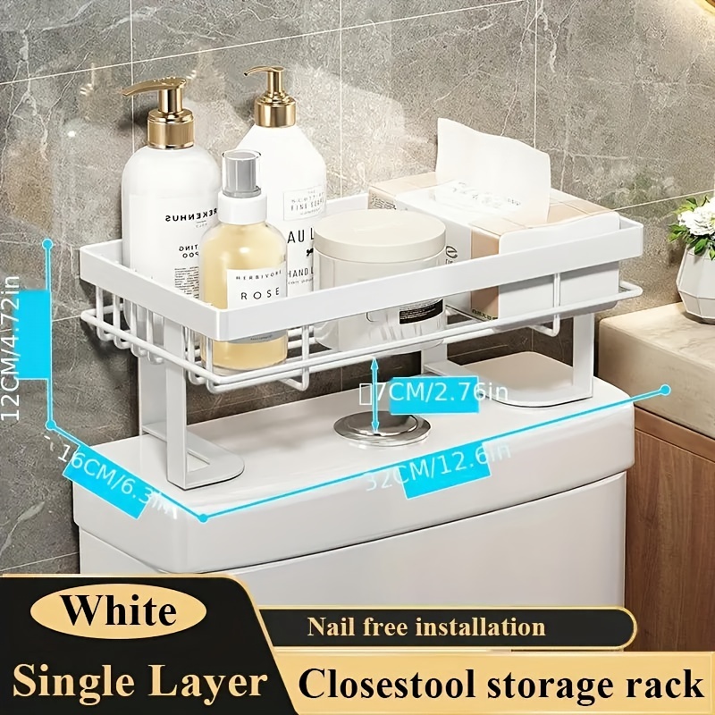 Bathroom Storage Shelf, 3-tier Space Saver Organizer Rack, Freestanding Bathroom  Organizer Storage Rack, Bathroom Organizers And Storage, Bathroom  Accessories - Temu Philippines