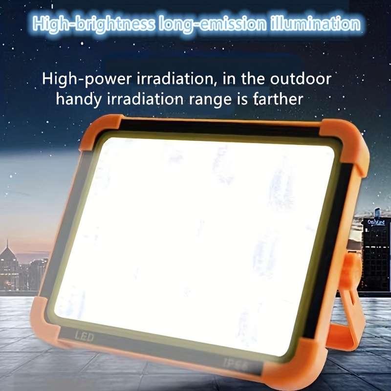 High Brightness, Portable Multi-functional Emergency Lights,solar Energy  Charging, Home Electricity Charging, High Capacity Searchlights, Distress  Alarm Lights, Suitable For Camping Fishing, Outdoor Sports, Home Power  Failure Emergency - Temu