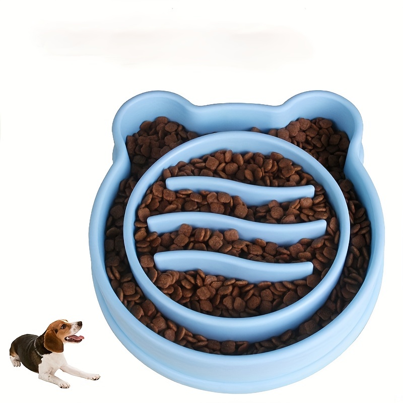 Slow Feeder Dog Bowl Anti choking Dog Puzzle Food Bowl Water - Temu