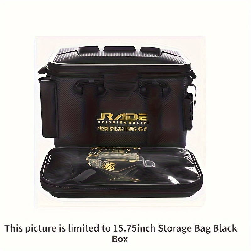 Thickened Fishing Box EVA Fishing Bucket Bag Waterproof Tackle Storage Hard  Shell Large Capacity Organizer Carrying Bag VP002