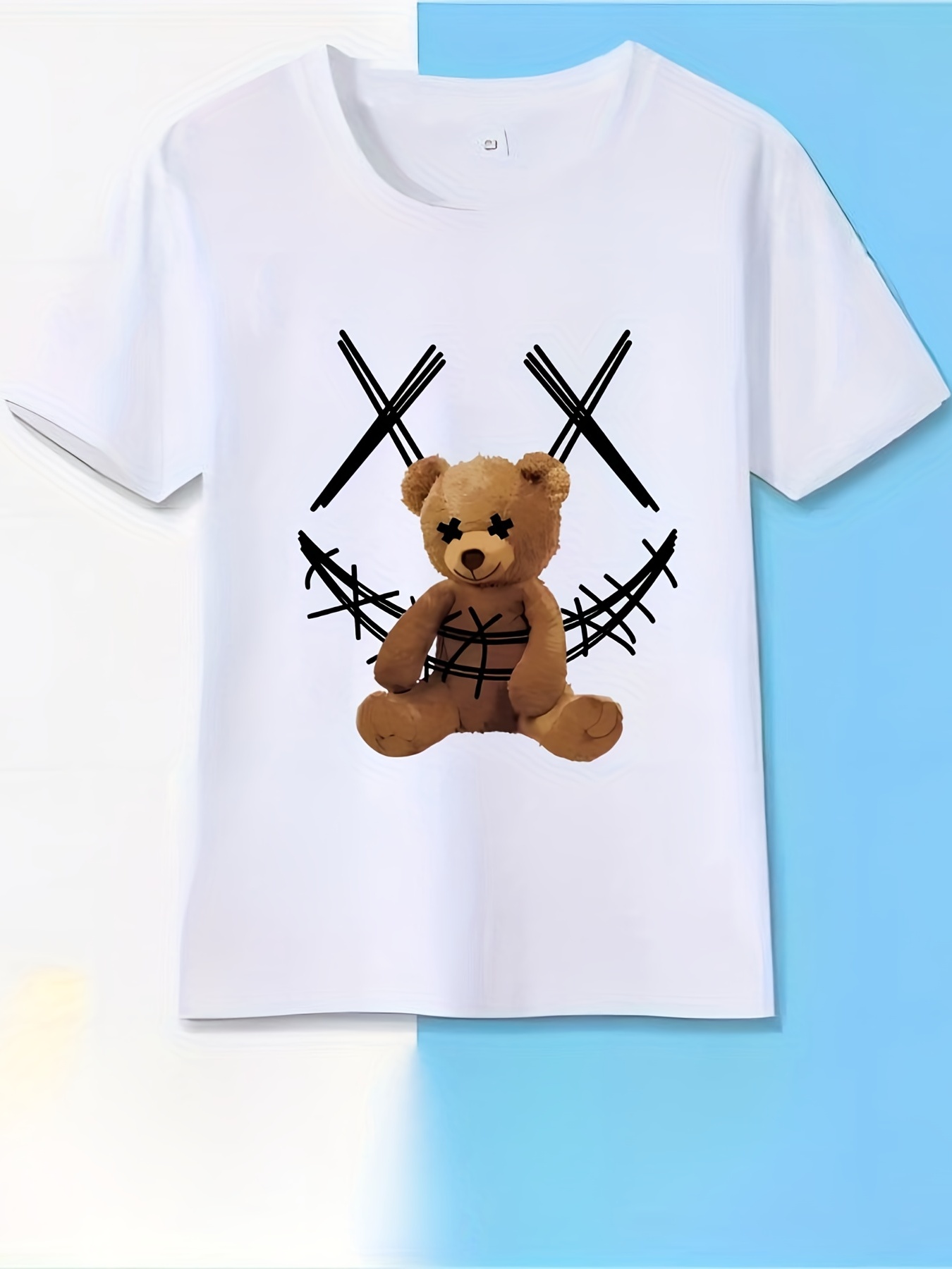Roblox Print Kids T-shirt Short Sleeve Summer Casual Crew Neck Tee