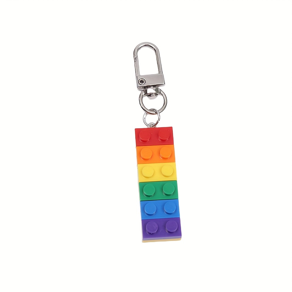 How to Build a Lego Key Chain + Key Holder