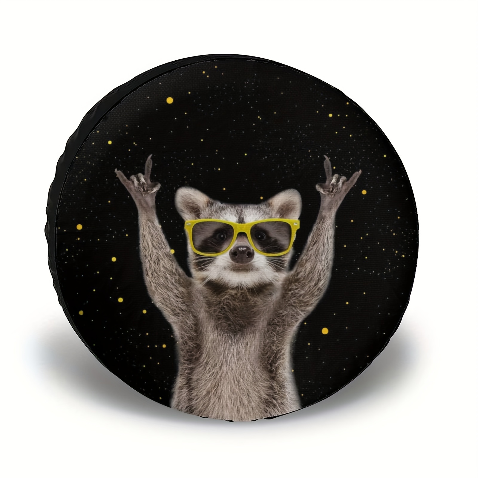 1pc Spare Tire Cover Funny Raccoon Wheel Protectors Weatherproof Wheel  Covers Universal Fit For Rv Suv Truck Camper Travel Trailers Car  Accessories Discounts For Everyone Temu Japan
