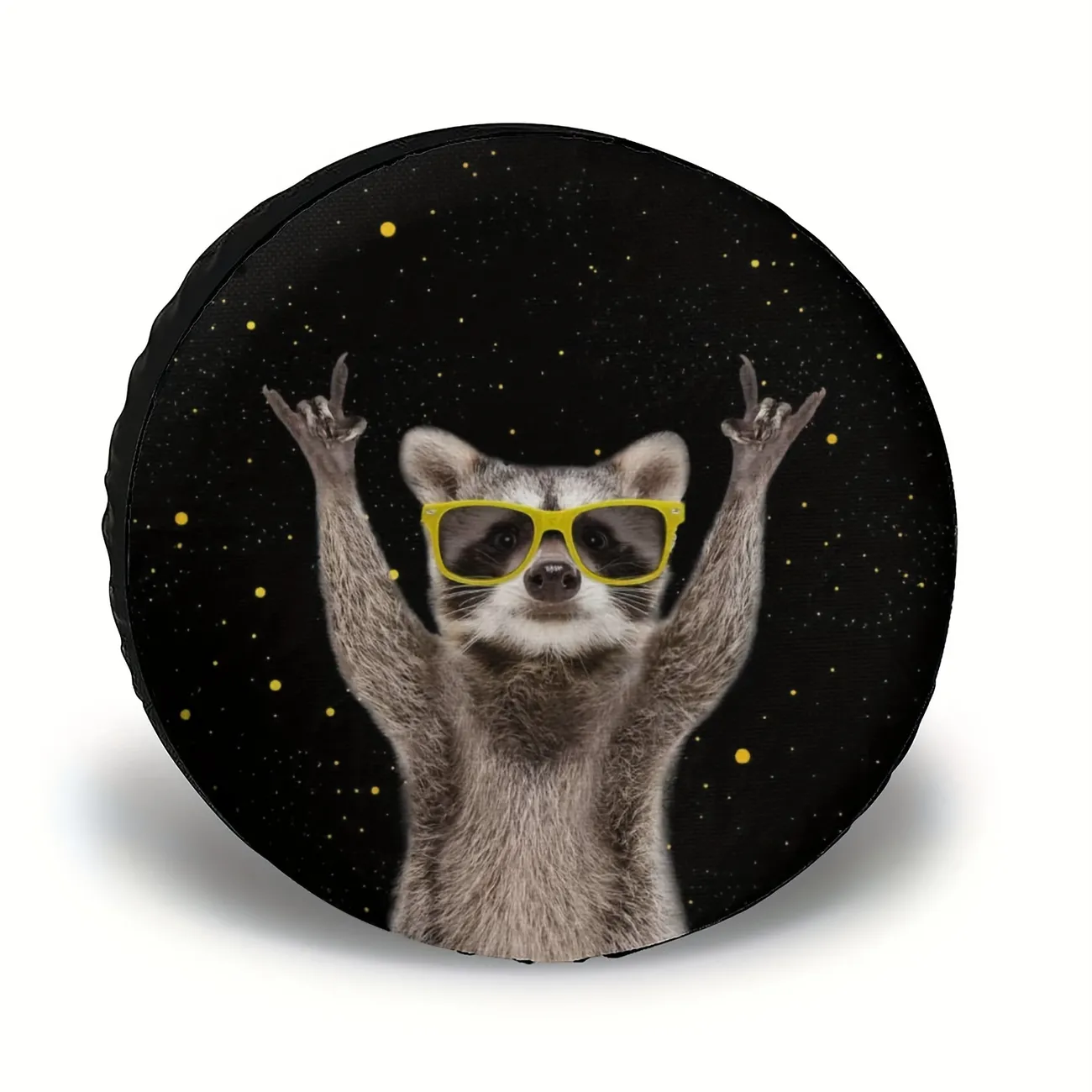 Spare Tire Cover Funny Raccoon Wheel Protectors Weatherproof Wheel Covers  Universal Fit For Rv Suv Truck Camper Travel Trailers Car Accessories Temu