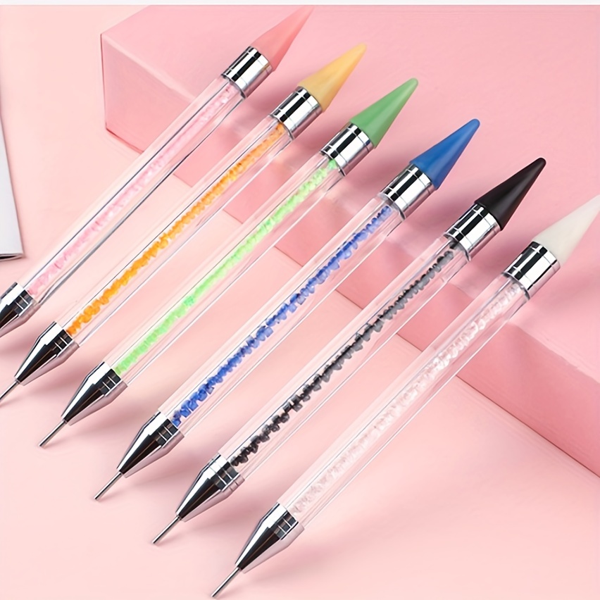 Dual ended Nail Rhinestone Picker Pen For Diy Nail Art And - Temu