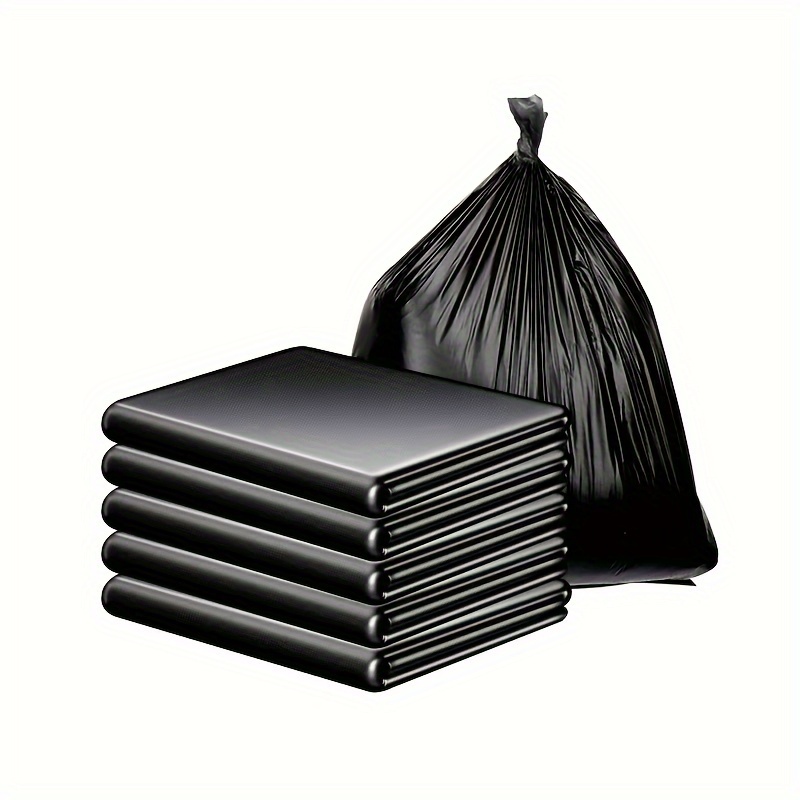 31 Gallon Thickened Garbage Bags Oversized Black Bags For - Temu