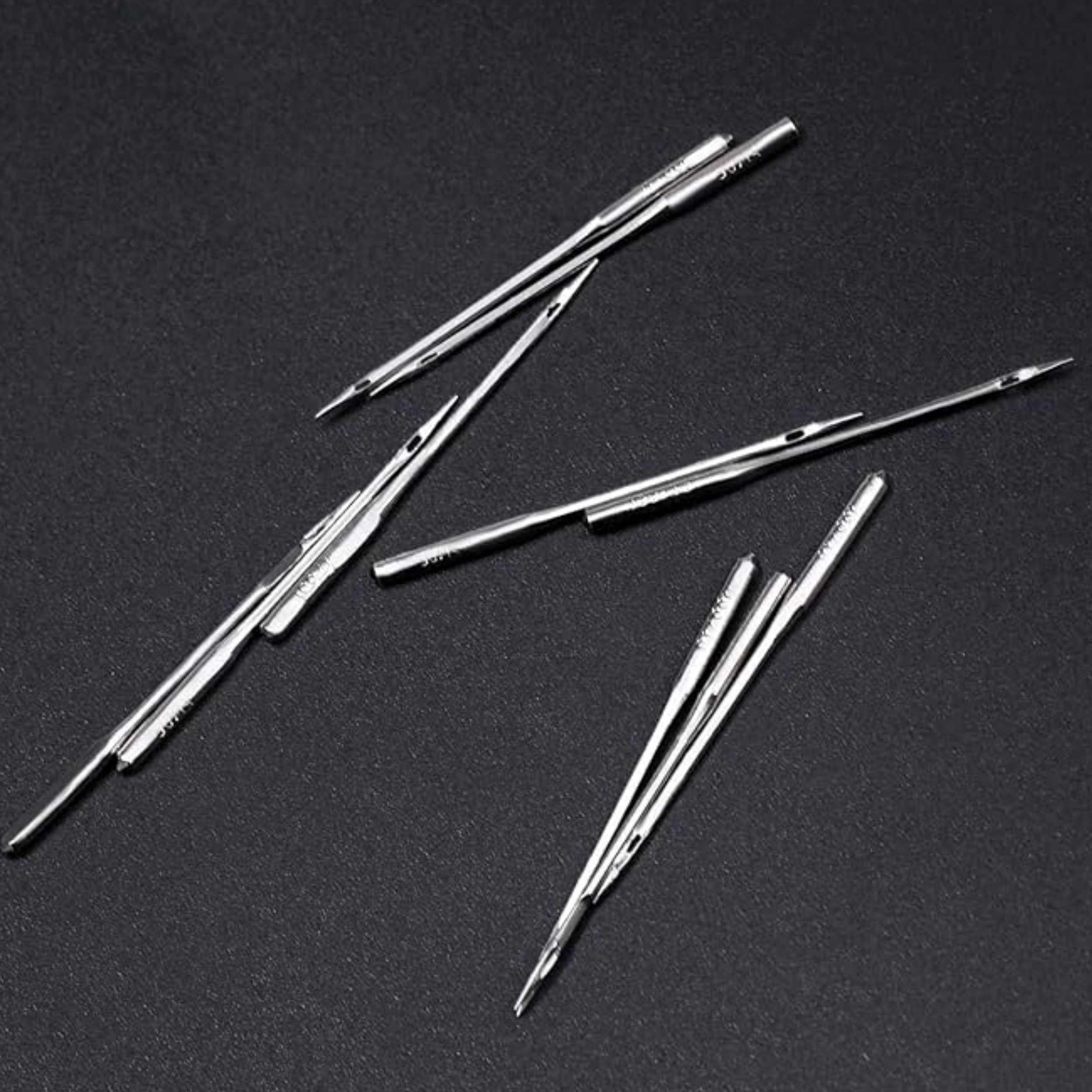 Singer needles for overlock, needle thickness 80/11, 90/14, 100/16
