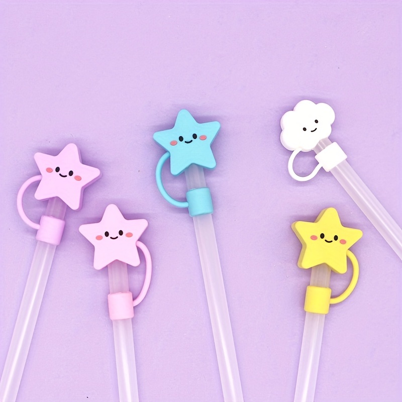 Straw Cover Toppers For Stanley Cup 40 Cute Star Straw - Temu
