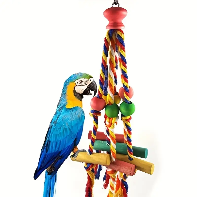 Bird Chew Toy Funny Cotton Rope Parrot