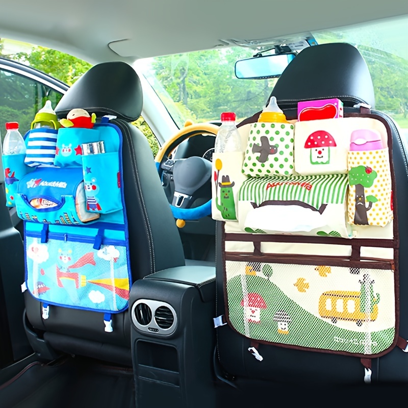 Multifunctional Cartoon Car Seat Back Hanging Storage Bag - Temu