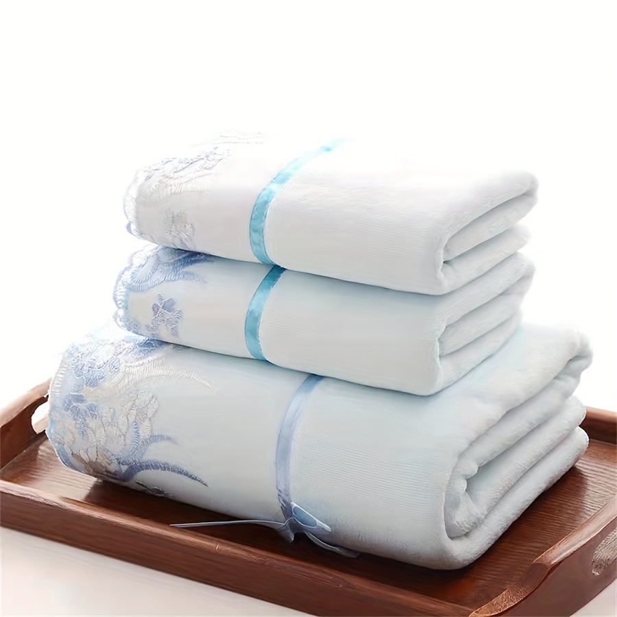 Lace towels online set