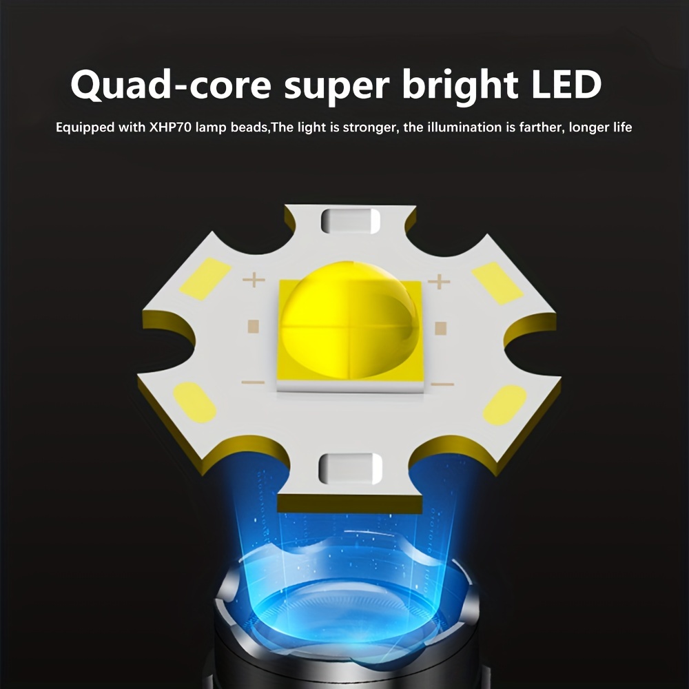 Quad Light, LED, 4', Handheld Lamps and Work Lights, LED Quad Light w/  Battery Backup, LED Quad Lights, LED Work Lights, Portable Lighting  Systems, Quad Lights