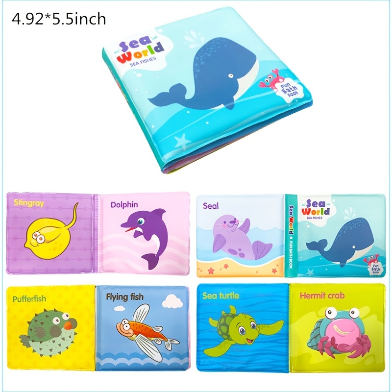 Buy Esummi Waterproof Peva Baby Bath Book With Toys Fishing Net , Funny Bath  Toys Set For Kids , Best Gift For Boys And Girls from Hangzhou Lihe Digital  Technology Co., Ltd.