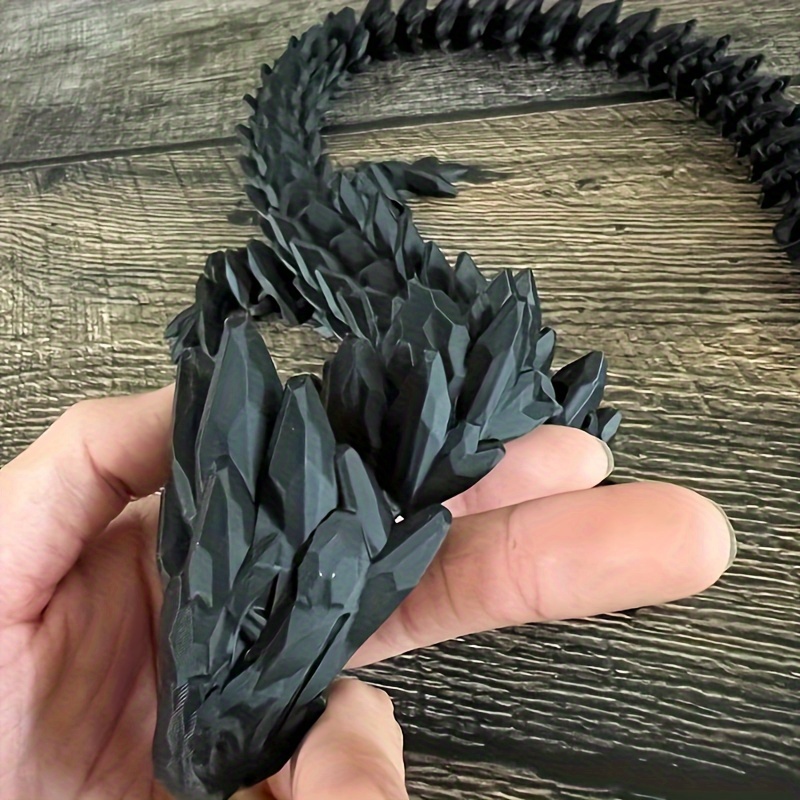 3D Printed Dragon, Articulated Dragon Fidget Toy Posable Flexible Dragon  Toys for Car Decoration and Ornament Figures