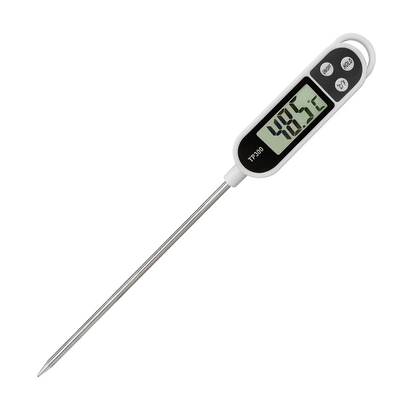 WT-1 Portable Digital Kitchen Thermometer BBQ Meat Water Milk Oil Cooking  Electronic Probe Food Oven Thermometer with Tube - AliExpress