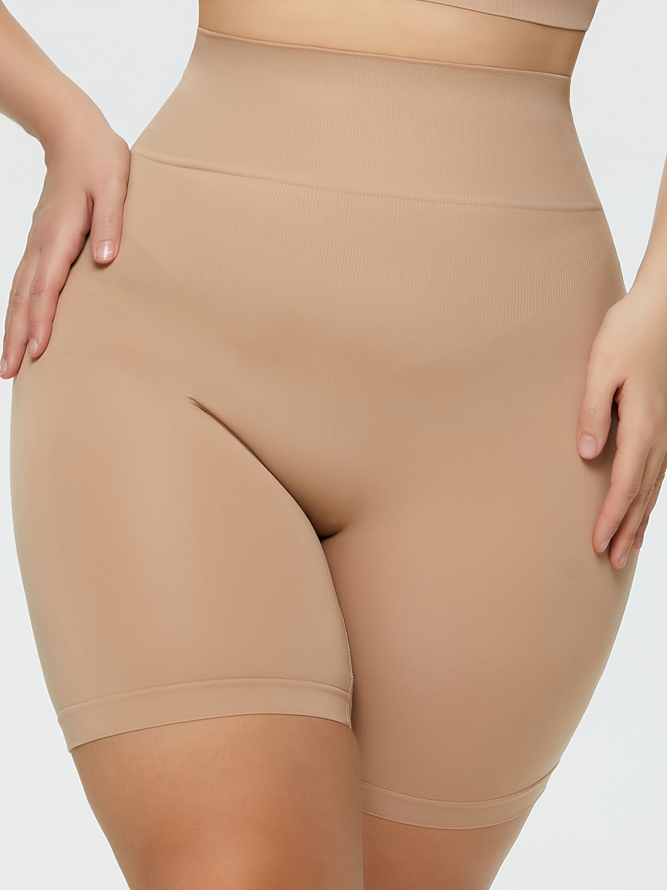 Contrast Mesh Shaping Shorts Comfy Breathable Tummy Control - Temu