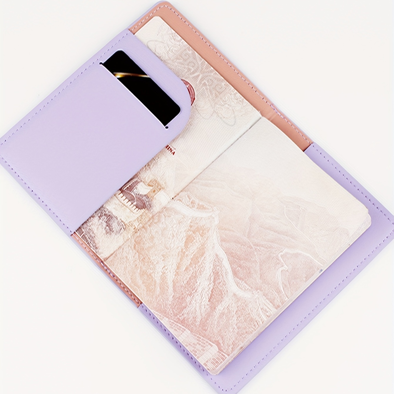 Discover Stylish Purple Passport Holder - VEARI