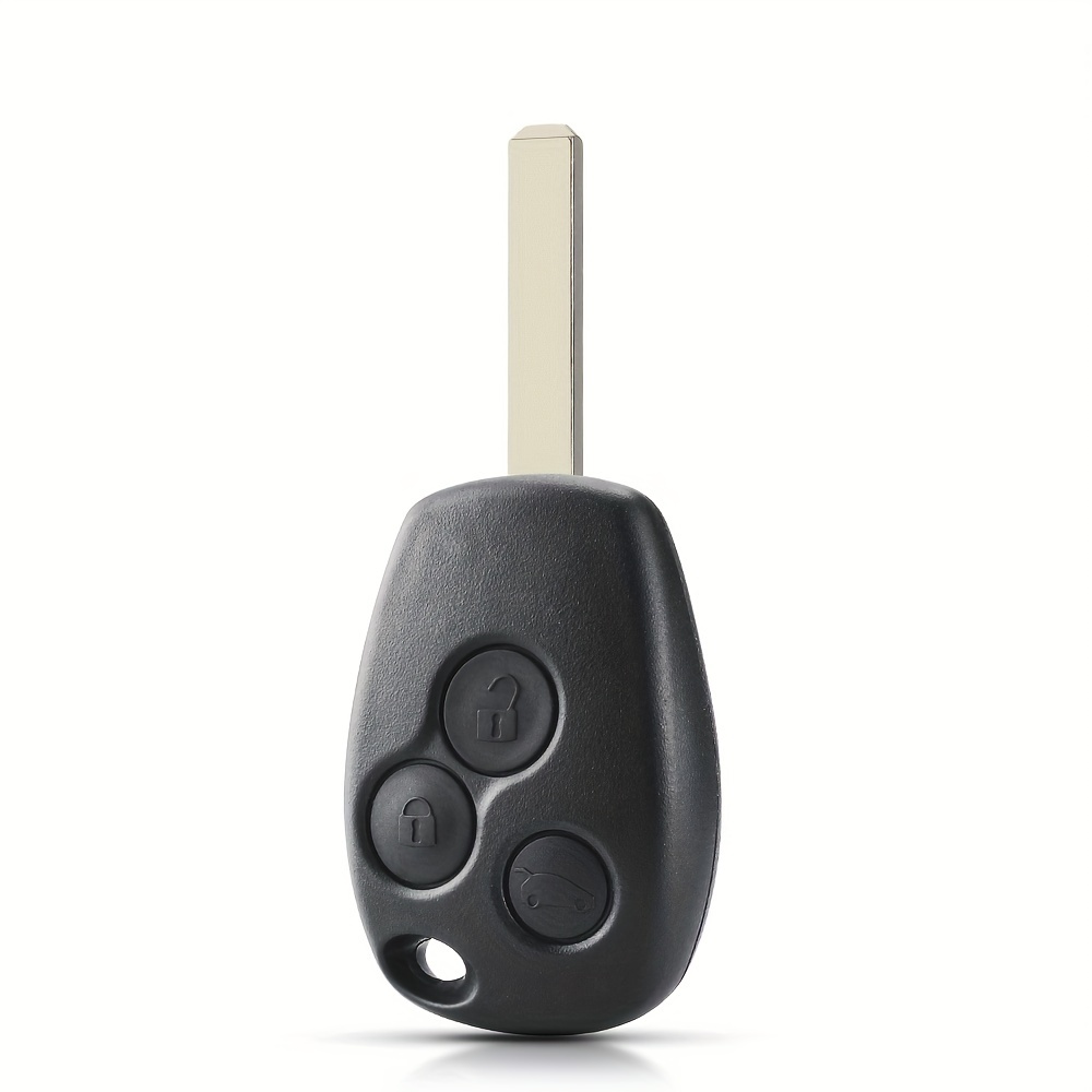 2-Knopf-Fernbedienung Schlüssel Shell Gehäuse Abdeckung Anhänger für  Renault Dacia Modus Logan Clio Espace Nissan Auto-Alarm-Gehäuse