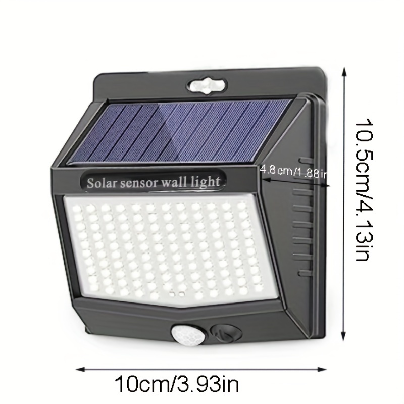 Solar sensor wall light 40 deals led