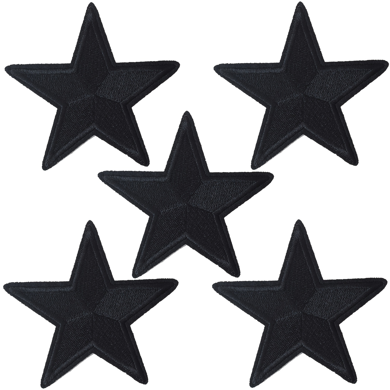 star patch embroidered iron on star applique patch 1 size 9 star patches